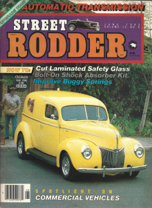 STREET RODDER 1983 JUNE - AUTO TRANS UPGR, CUT LAMINATED GLASS, BOLT ON SHOCKS